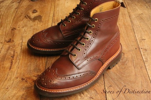 Trickers stow burgundy leather - trickers,