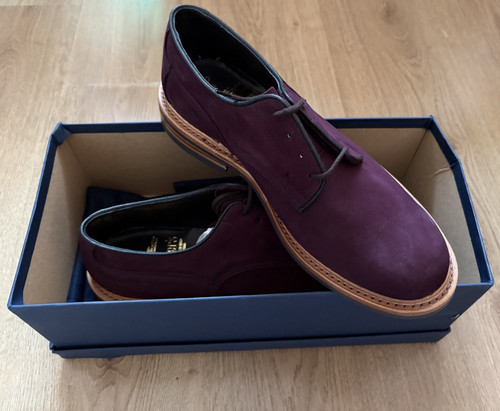 Trickers blackberry nubuck - blackberry,