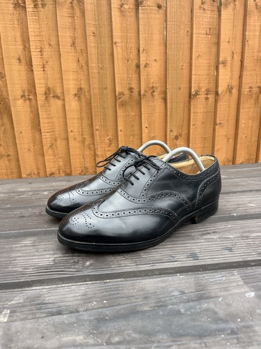 Tricker black leather full - tricker's,
