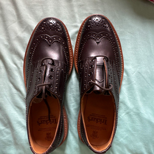 Tricker men brown leather - tricker's,