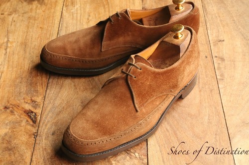 Tricker brown suede derby - tricker's,