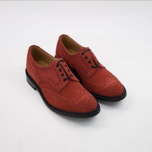 Trickers red suede - red,