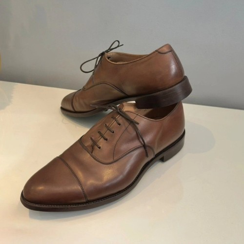 Tricker oxford cap toe brown - cap,